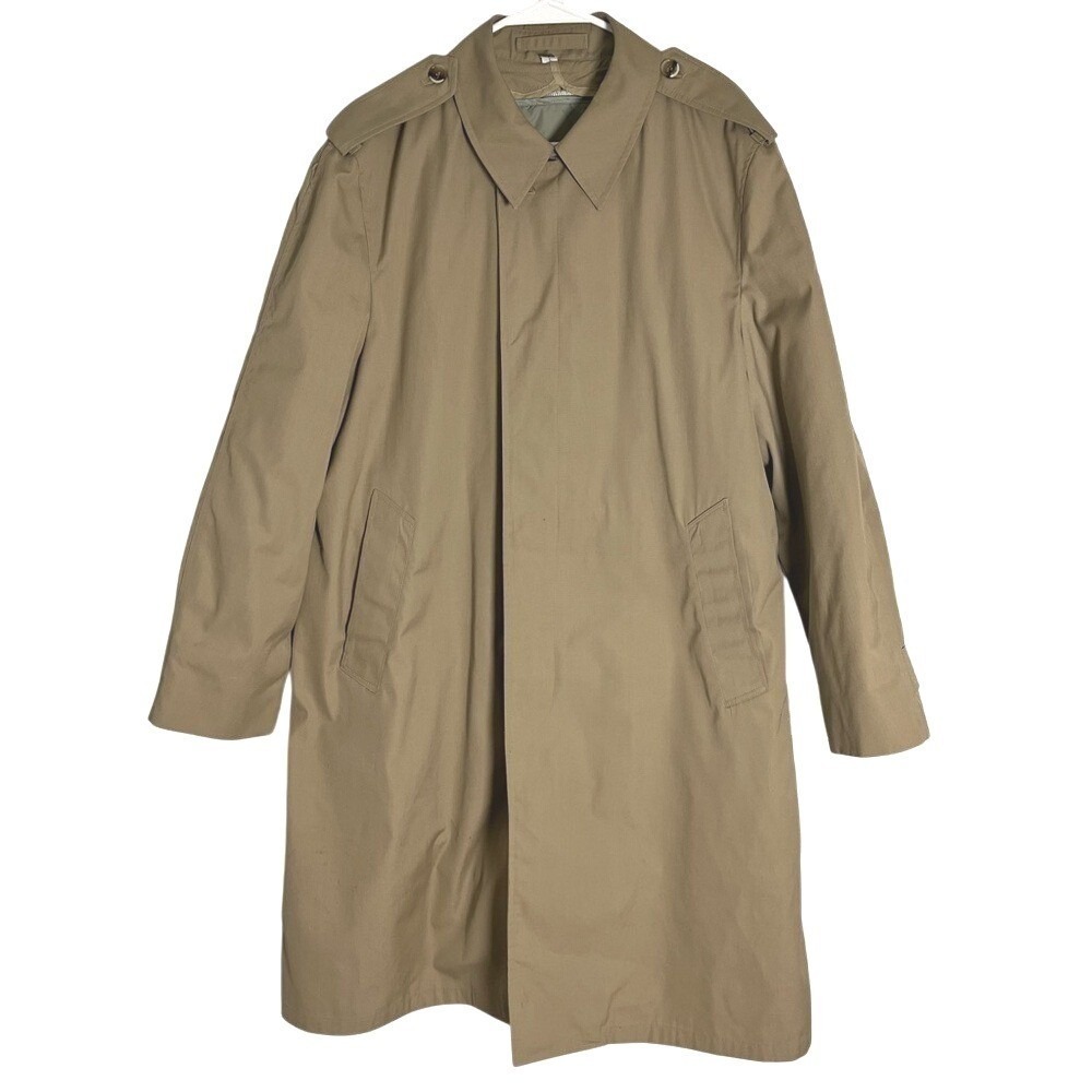 Ceiling Zero 7000R Blauer Mens 42R Trench Rain Jacket Coat Vintage Military